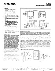 IL300 datasheet pdf Siemens