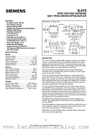 IL410 datasheet pdf Siemens
