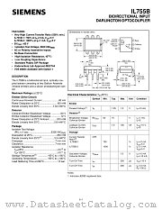 IL755B datasheet pdf Siemens