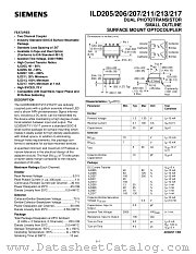 ILD211 datasheet pdf Siemens