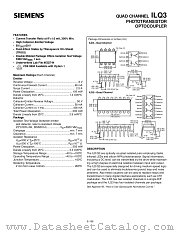 ILQ3 datasheet pdf Siemens
