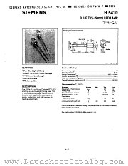 LB5410 datasheet pdf Siemens
