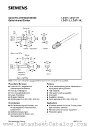 LD271H datasheet pdf Siemens