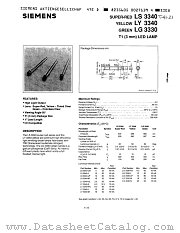 LG3340-KN datasheet pdf Siemens