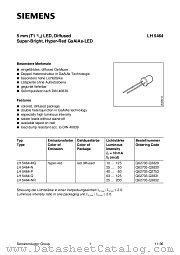 LH5464-MQ datasheet pdf Siemens