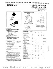 LPT100A datasheet pdf Siemens