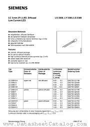 LG3369-EH datasheet pdf Siemens