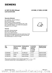 LSS269-BO datasheet pdf Siemens
