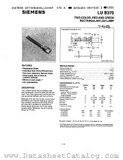 LUB370-GK datasheet pdf Siemens