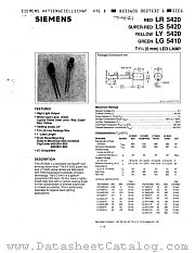 LY5420 datasheet pdf Siemens