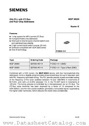 MGP3006X datasheet pdf Siemens