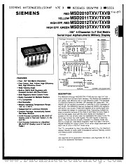 MSD2012TXV datasheet pdf Siemens