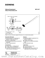 BPY48P datasheet pdf Siemens