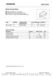 BBY51-03W datasheet pdf Siemens