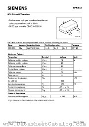 Q62702-F1086 datasheet pdf Siemens