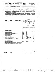 BFR14B datasheet pdf Siemens