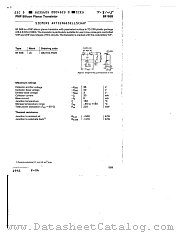BF568 datasheet pdf Siemens
