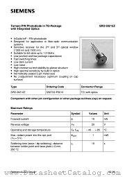 Q62702-P3010 datasheet pdf Siemens
