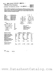 BUW71 datasheet pdf Siemens