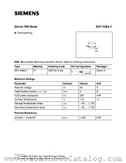 BXY42BA-7 datasheet pdf Siemens