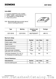 Q62702G0077 datasheet pdf Siemens