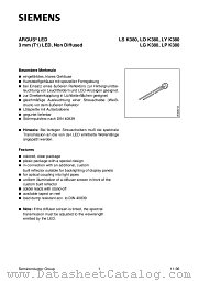 LSK380-Q datasheet pdf Siemens