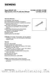 LPK382-R datasheet pdf Siemens