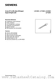 LG3341-KN datasheet pdf Siemens