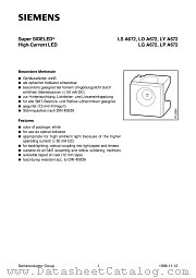 LSA672-LP datasheet pdf Siemens