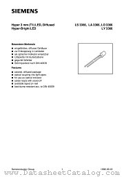 LS3366-P datasheet pdf Siemens