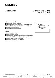 LOM770-J datasheet pdf Siemens