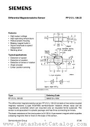 FP212L100-22 datasheet pdf Siemens