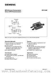 Q62702-P1103 datasheet pdf Siemens