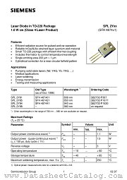 Q62702-P367 datasheet pdf Siemens