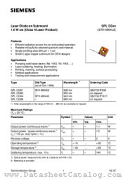 Q62702-P1617 datasheet pdf Siemens