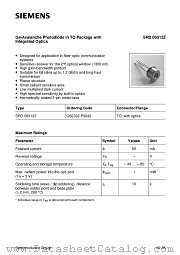 Q62702-P3042 datasheet pdf Siemens