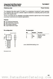 TLE4903F datasheet pdf Siemens