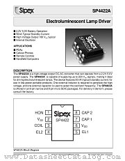 SP4422ACU datasheet pdf Sipex Corporation