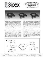 SP506EK datasheet pdf Sipex Corporation