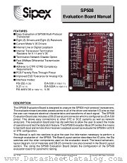 SP508CB datasheet pdf Sipex Corporation