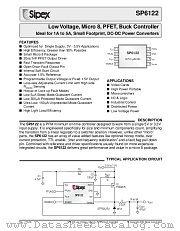 SP6122 datasheet pdf Sipex Corporation