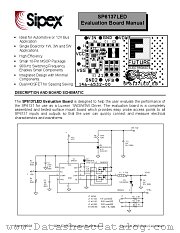 SP6137LEDEB datasheet pdf Sipex Corporation