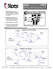 SP6641BEK-3.3 datasheet pdf Sipex Corporation