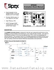 SP6648UEB datasheet pdf Sipex Corporation