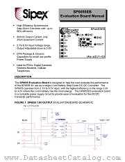 SP6655EB datasheet pdf Sipex Corporation