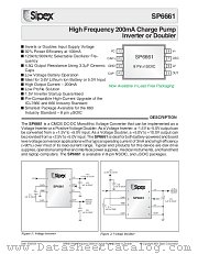 SP6661EU/TR datasheet pdf Sipex Corporation
