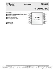 SP8042 datasheet pdf Sipex Corporation