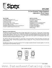 SPX1085AU-1.5 datasheet pdf Sipex Corporation