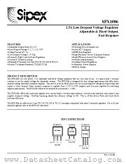 SPX1086AR-2.5 datasheet pdf Sipex Corporation
