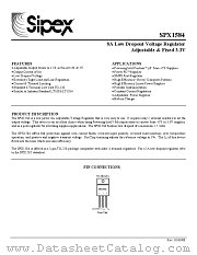 SPX1584 datasheet pdf Sipex Corporation